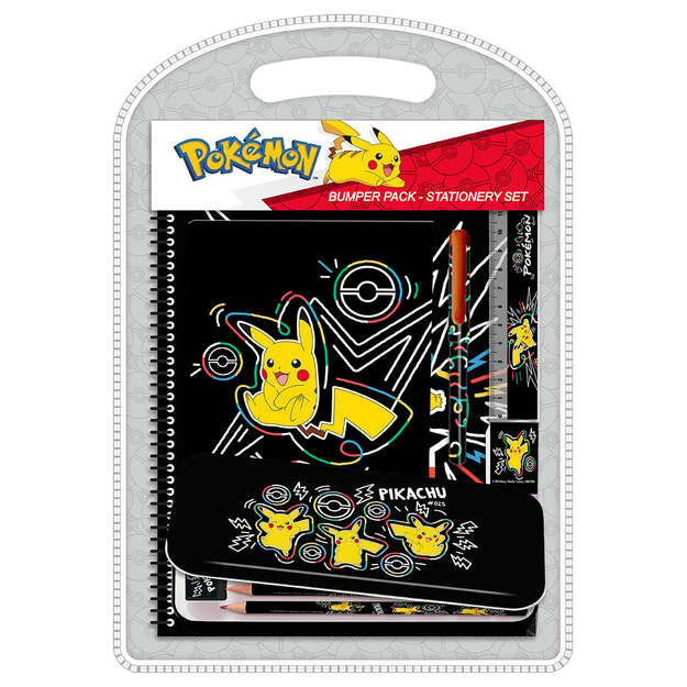 Pokémon - Neon - Bumper Set w/tin Case & Notebook (161506884)