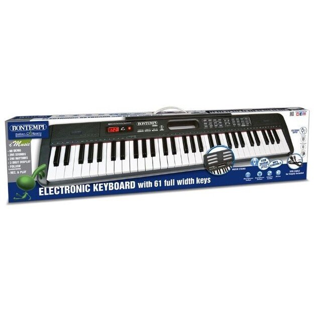 Bontempi - Keyboard w. 61 keys (166119)