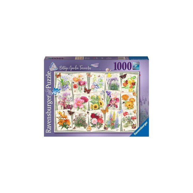 Ravensburger - Garden Flowers 1000p - (12000286)