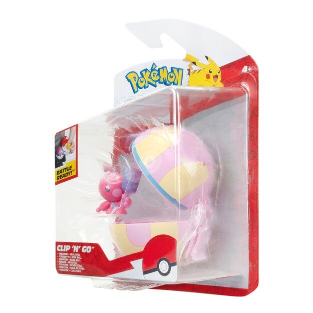 Pokemon - Clip N Go Tinkatink With Heal Ball (PKW3631)