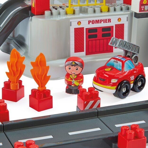 Abrick - Fire Station Circuit in a barrel (I-1349)