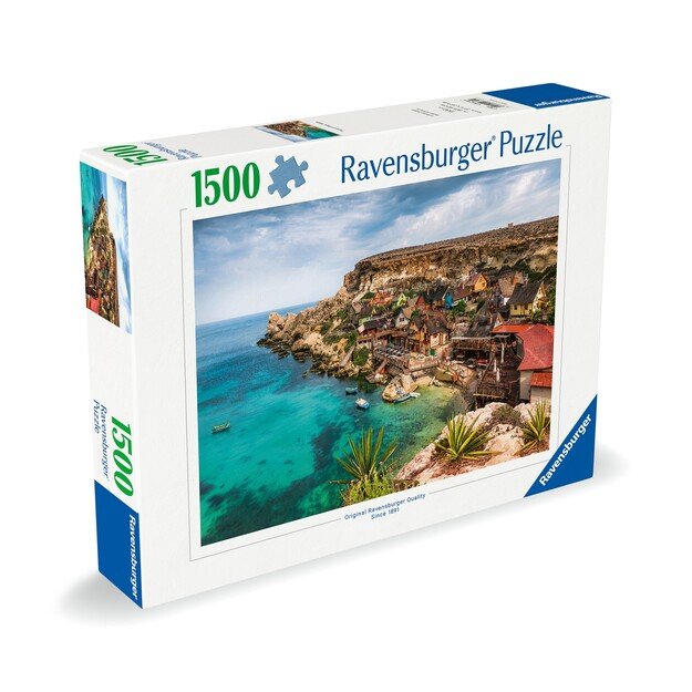 Ravensburger - Puzzle Popey Village Malta 1500p (12000739)