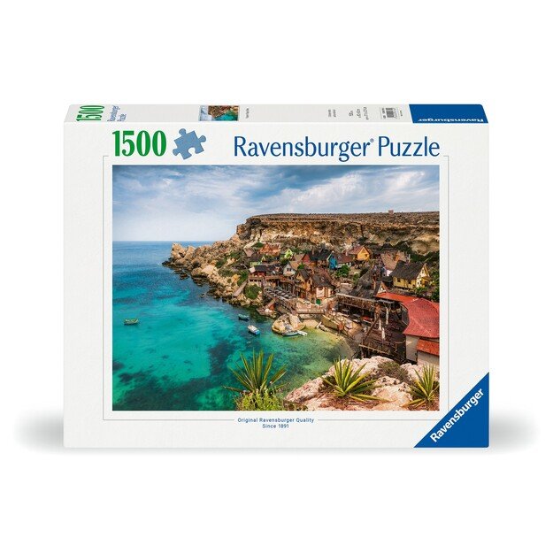 Ravensburger - Puzzle Popey Village Malta 1500p (12000739)