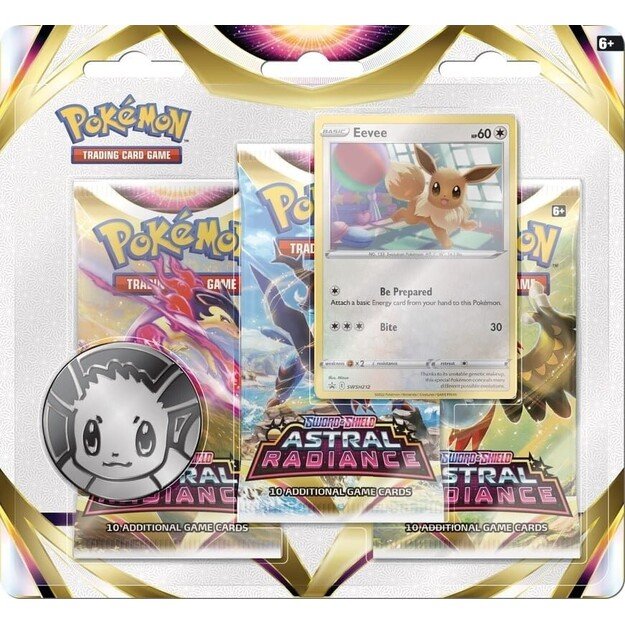 Pokémon - Blister 3-Pack Sword & Shield 10 - Eevee (POK85028)