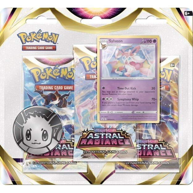 Pokémon - Blister 3-Pack Sword & Shield 10 - Eevee (POK85028)