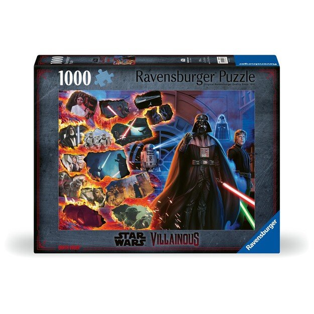 Ravensburger - Puzzle Star Wars Villainous Darth Vader 1000p (12000267)