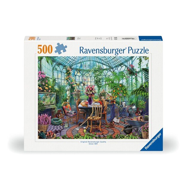 Ravensburger - Puzzle Greenhouse Mornings 500p (12000207)