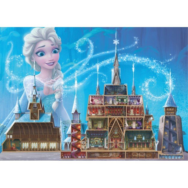 Ravensburger - Puzzle Disney Castles Elsa 1000p (12000261)