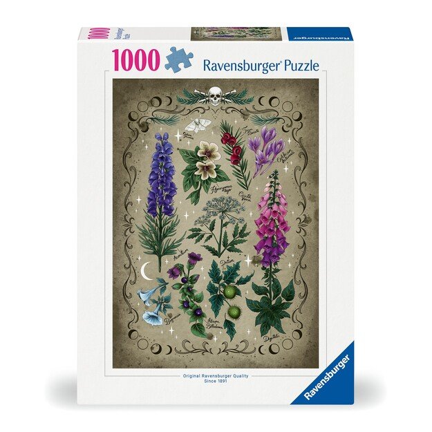 Ravensburger - Puzzle Toxic Plants 1000p (12000781)