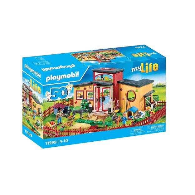 Playmobil - 50YR Tiny Paws Pet Hotel (71599)