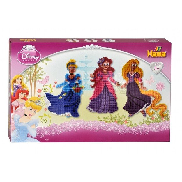 HAMA Beads - Midi - Disney Princess giftbox - 6000 pc (387911)