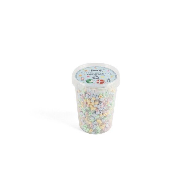 Dantoy - Pastel Recycled Beads - 1580 pcs (5940)