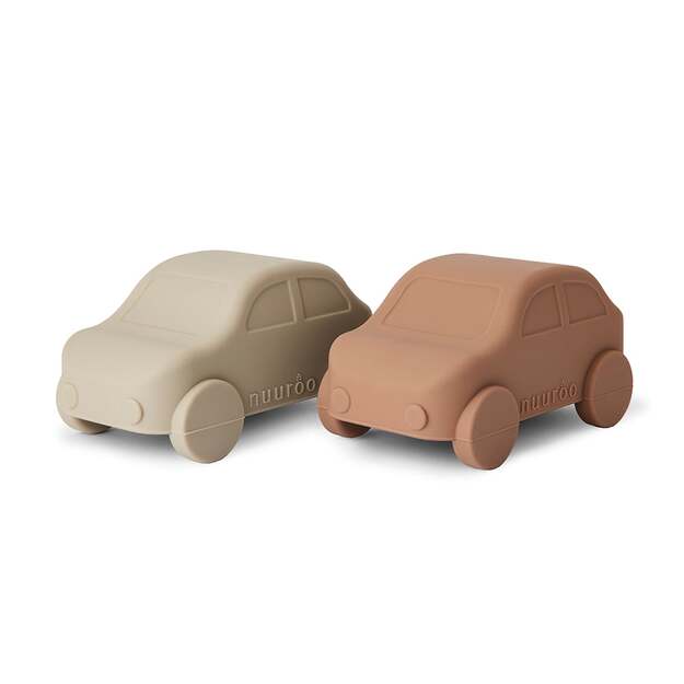 Nuuroo - Gry silicone play cars 2-pack - (NU389)