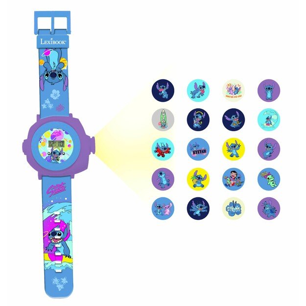 Lexibook - Stitch Digital Projection Watch (DMW050D)