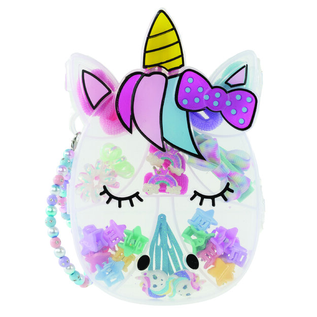 Tinka - Giftbox w. hairaccessories - Unicorn (8-801069)