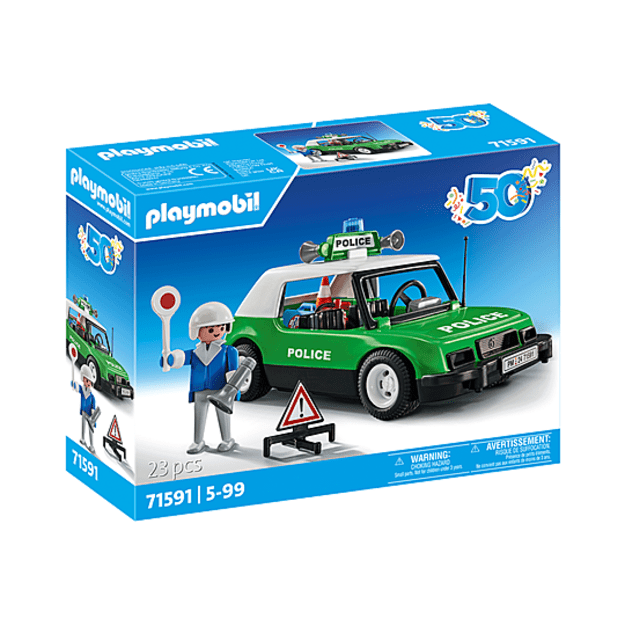 Playmobil - 50YR Classic Police Car (71591)