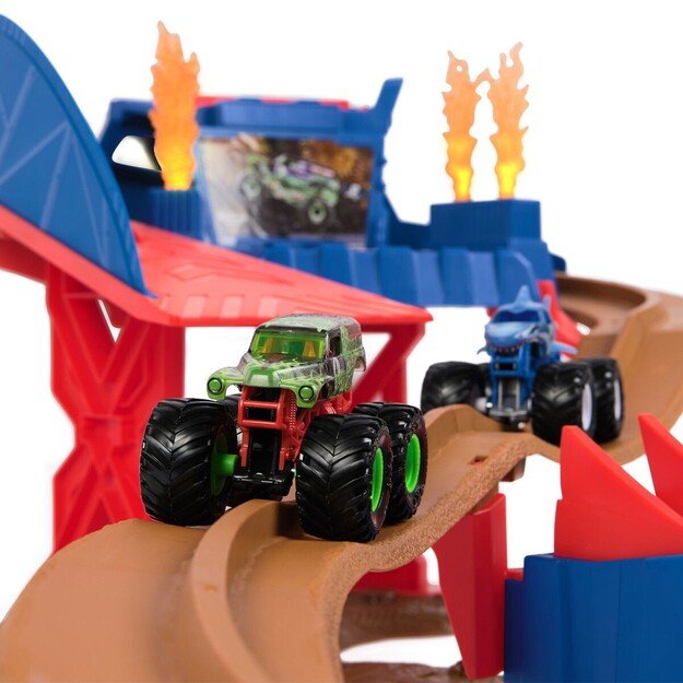 Monster Jam - 1:64 Super Charger Speedway Playset (6071089)