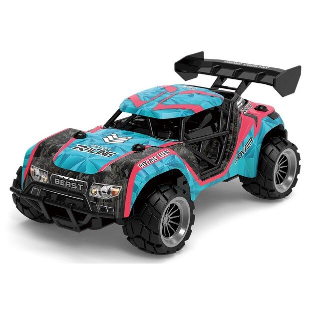 TEC-TOY - R/C 1:20 2,4GHz 3,7V Li-ion - Blue/pink (471411)