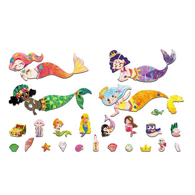 mierEdu - Magnetic Travel Box - Mermaids - (ME0886)