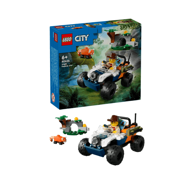 LEGO City - Jungle Explorer ATV Red Panda Mission (60424)