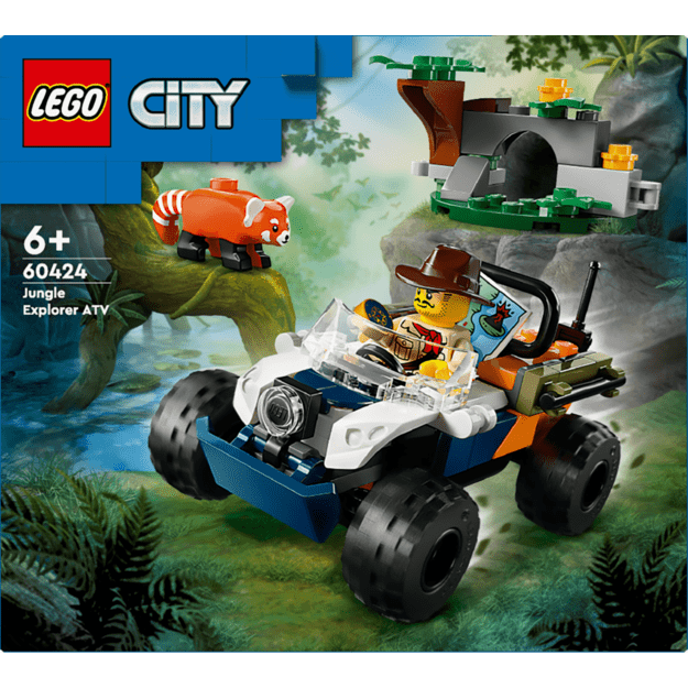 LEGO City - Jungle Explorer ATV Red Panda Mission (60424)