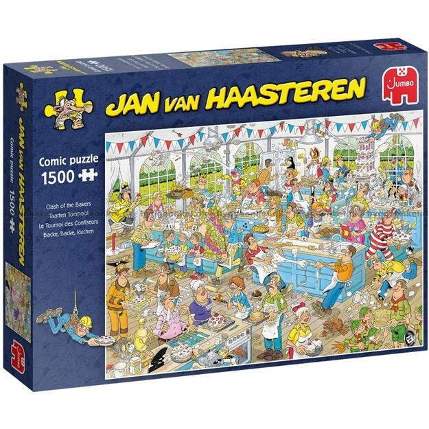 Jan van Haasteren - Clash of the Bakers (1500 pieces) (JUM9077)