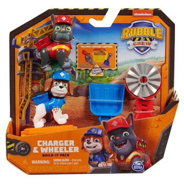 Rubble & Crew - Figure 2 Pack - Charger & Wheeler (6066685)