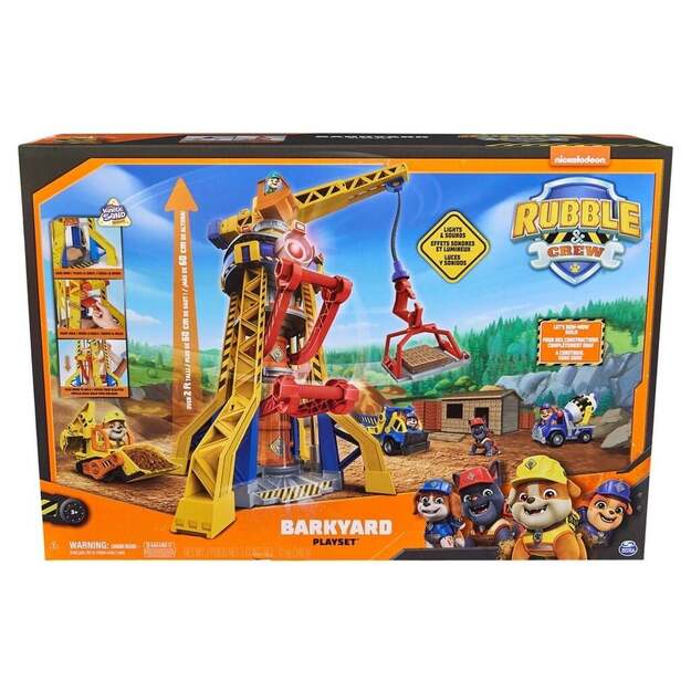 Rubble & Crew - Bark Yard Crane Tower Playset (6067494)