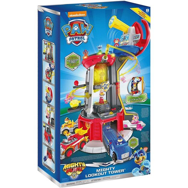 Paw Patrol - Mighty Pups Life Size Look Out Tower (6053408)