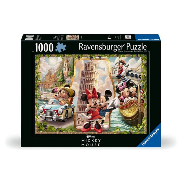 Ravensburger - Puzzle Disney Vacation Mickey & Minni 1000p (12000498)