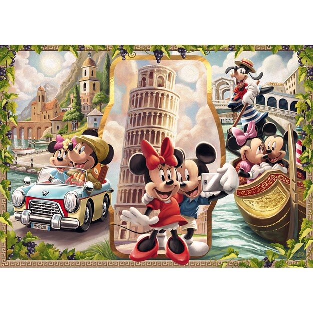 Ravensburger - Puzzle Disney Vacation Mickey & Minni 1000p (12000498)