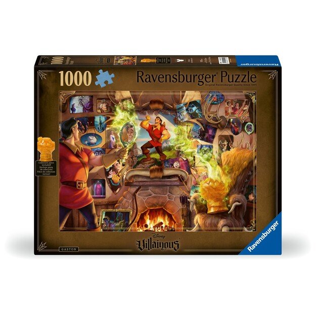 Ravensburger - Puzzle Villainous Gaston 1000p (12001125)