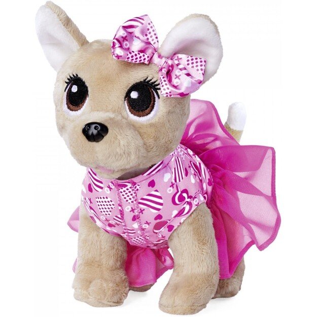 Chichi LOVE - Plush dog with heart-shaped bag (23 cm) (105890055)