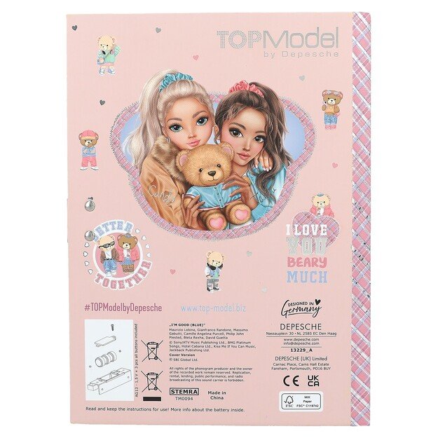 Topmodel - TOPModel Diary With Code And Sound TEAM TEDDY - (413229)