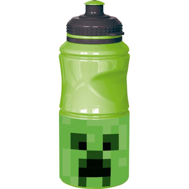 Stor -  Easy hold sports water bottle, 380 ml - Minecraft (088808722-40455-12)