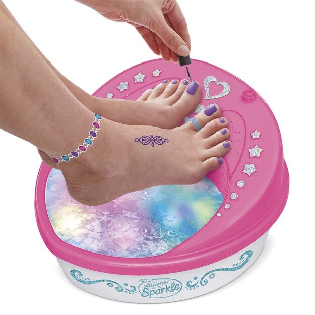 SHIMMER N SPARKLE - 5 IN 1 LIGHT UP SPA SALON (65628)