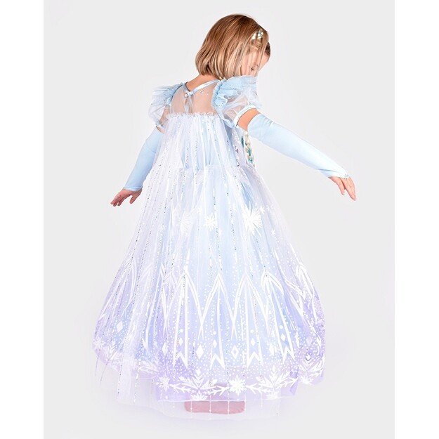 Den Goda Fen - Princess dress - Frozen Blue (98-104 cm) (F65010)