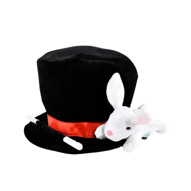 Den Goda Fen - Magician Hat w. Rabbit & Wand (F3301)