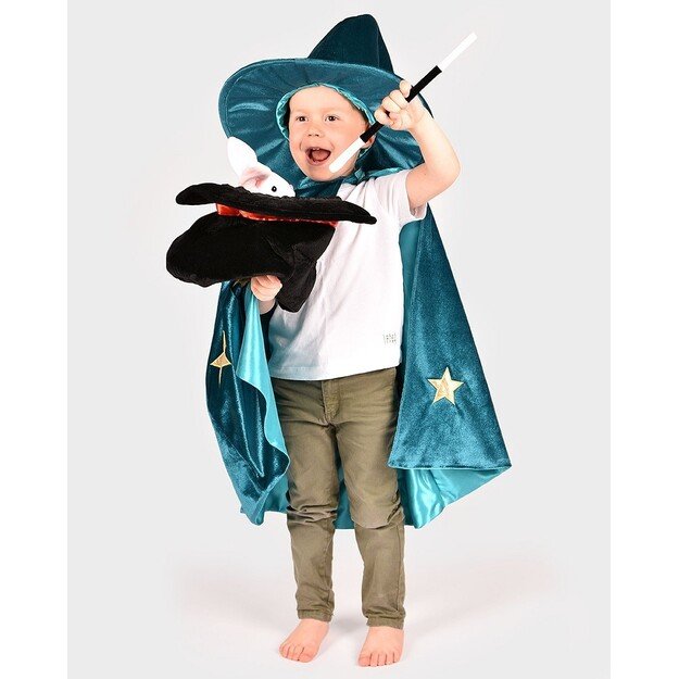 Den Goda Fen - Magician Hat w. Rabbit & Wand (F3301)