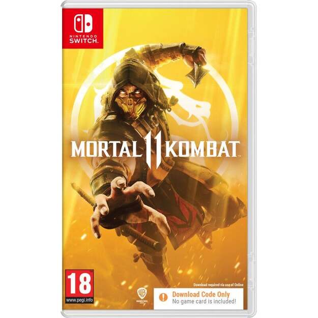 Mortal Kombat 11 (Code in box)
      
        - Nintendo Switch