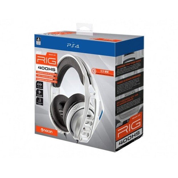 RIG 400 Hs White Headset (PS4/PS5)