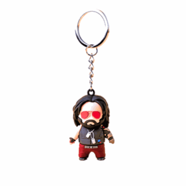 Good Loot - Cyberpunk 2077 Johny Silverhand Good Loot 3D Keychain