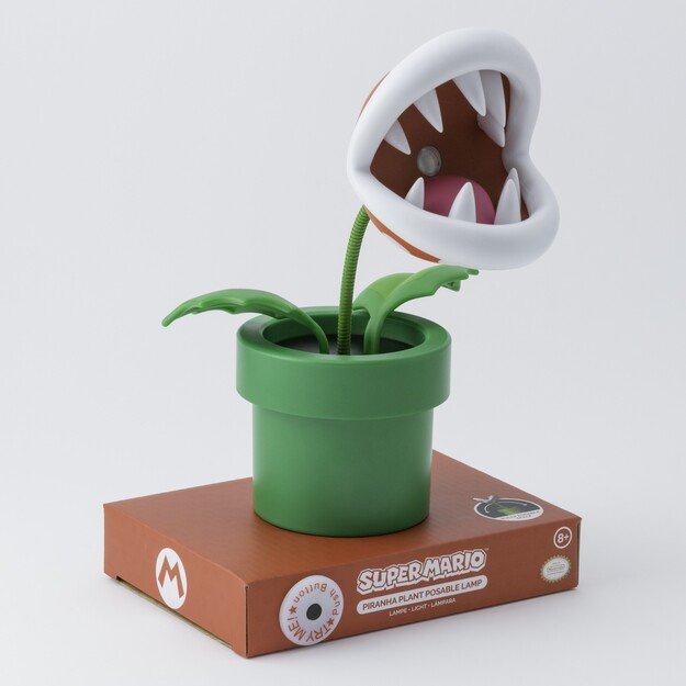 Mini Piranha Plant Posable Lamp