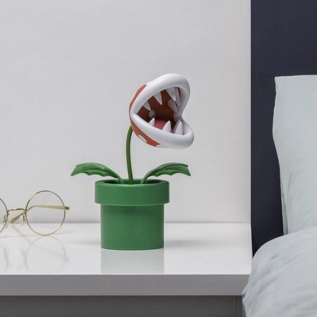 Mini Piranha Plant Posable Lamp