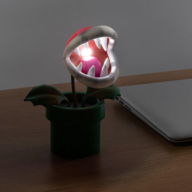 Mini Piranha Plant Posable Lamp