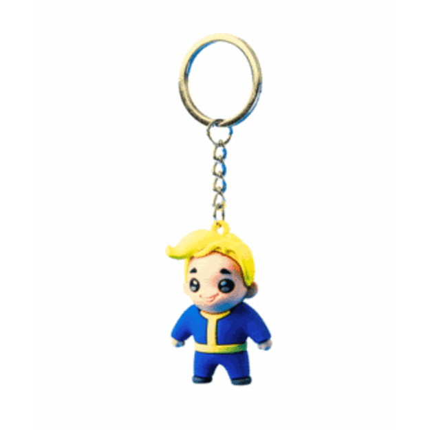 Good Loot - Fallout Vault Boy Good Loot 3D Keychain