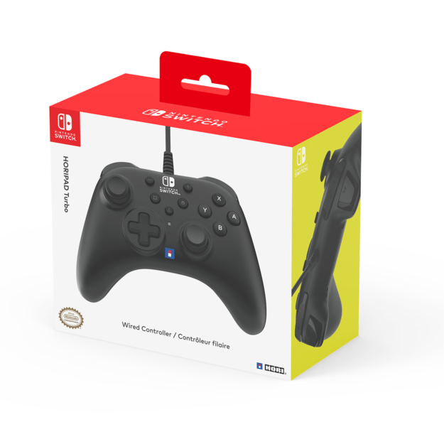 HORI - HORIPAD Turbo (Black) for Nintendo Switch™