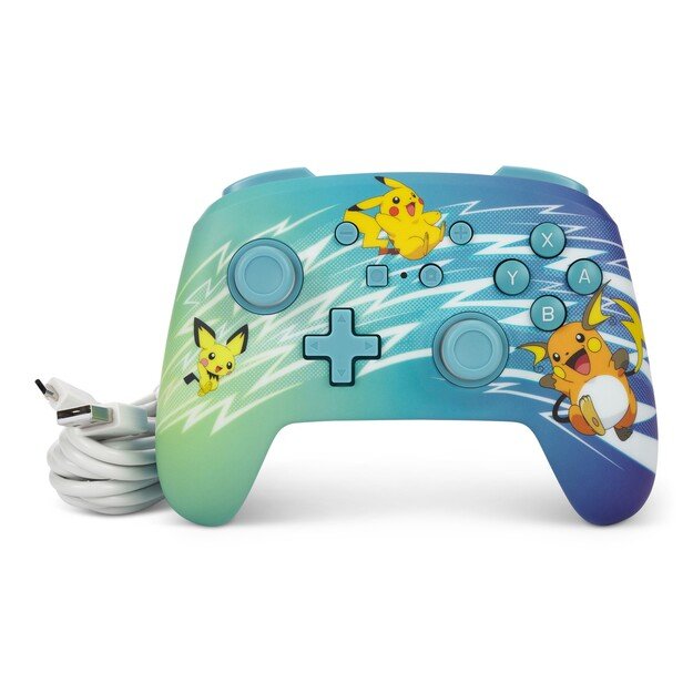 PowerA Enhanced Wired Controller - Nintendo Switch - Pikachu Evolution