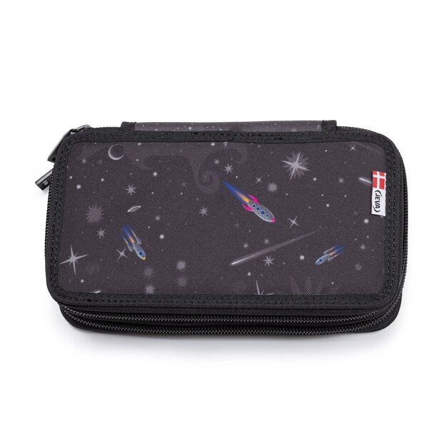 JEVA - Pencil Case TwoZip - Space (8865-27)