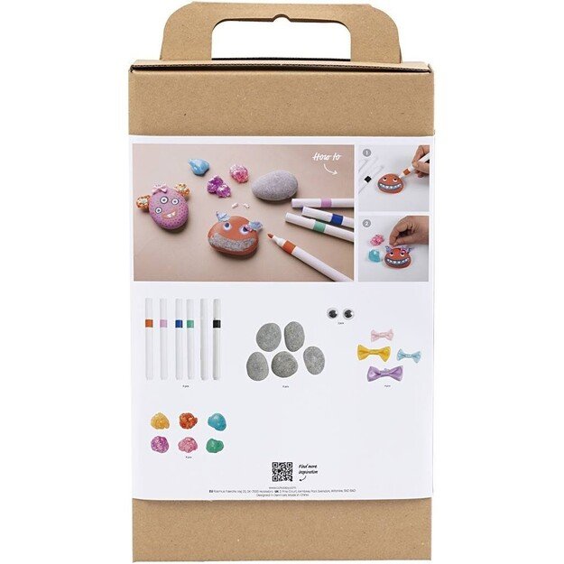 Craft Kit - Stone Decoration - Monster (977677) 1